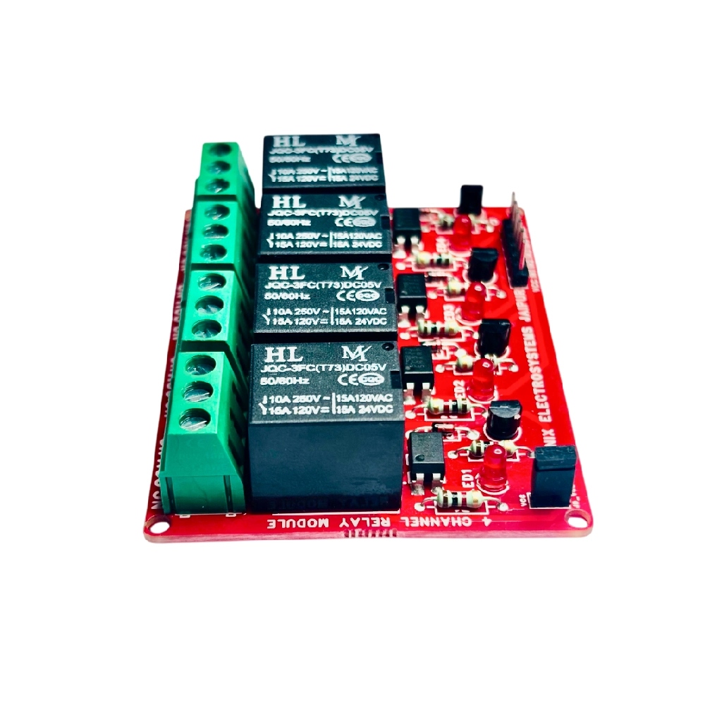 Muonix Relay Module 4ch 5v 10a (REL00004) view 2